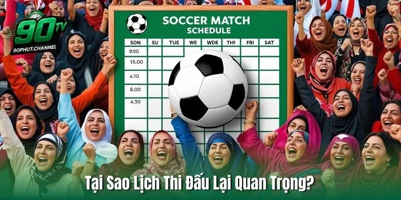 Tại Sao Lịch Thi Đấu Lại Quan Trọng?