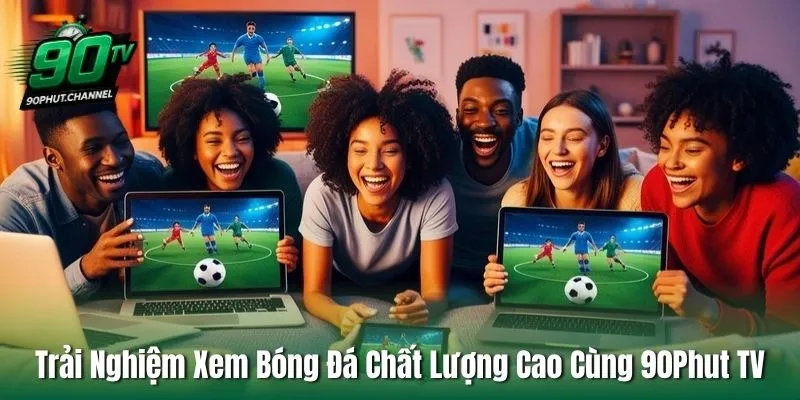 Trải Nghiệm Xem Bóng Đá Chất Lượng Cao Cùng 90Phut TV